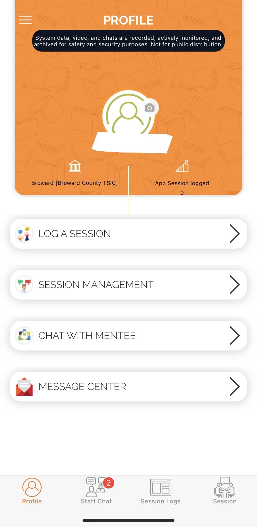 Screens from the Take Stock App